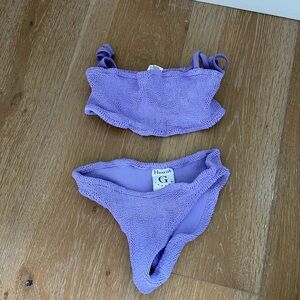 Hunza g purple bikini